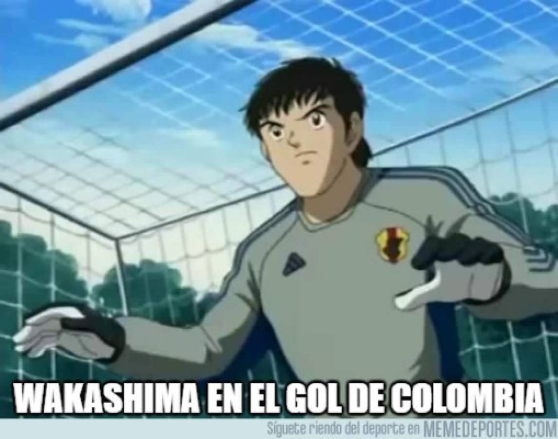 Revientan las redes con memes tras la derrota de Colombia ante Japón en Rusia 2018