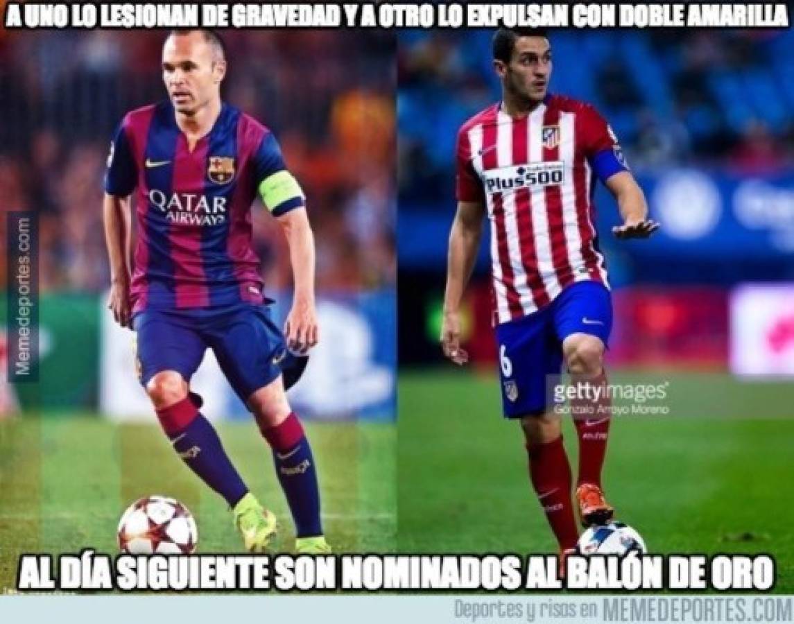 MEMES: El Balón de Oro y los premios de la Liga española, protagonista de las burlas del día