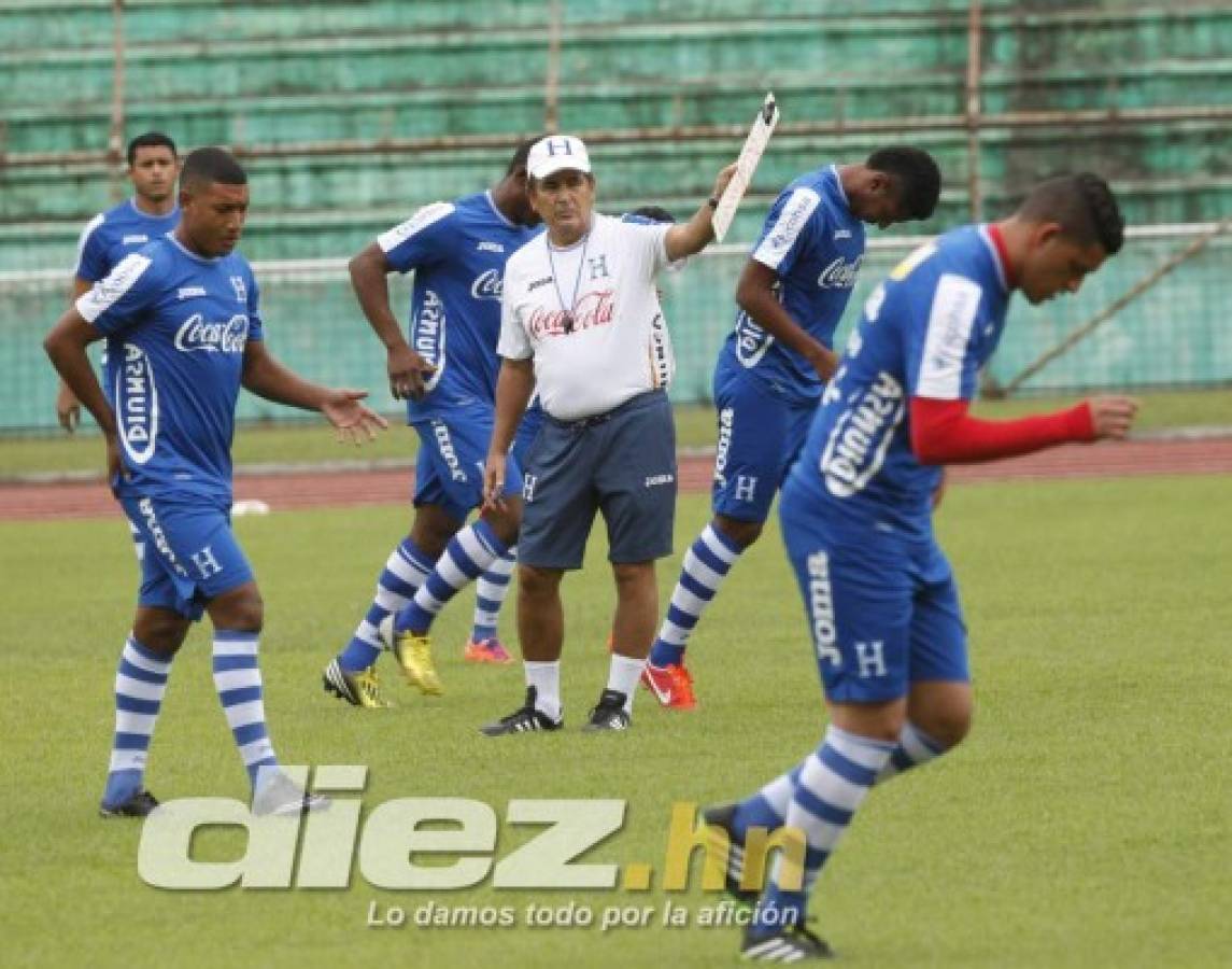 Jorge Luis Pinto comenzó a trabajar en su primer microciclo con la Bicolor