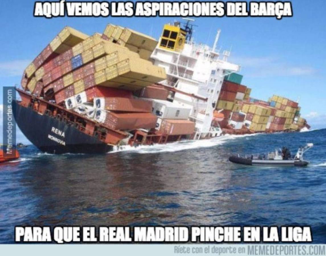 ¡Los memes siguen masacrando al Barcelona por el triunfo del Real Madrid al Celta!