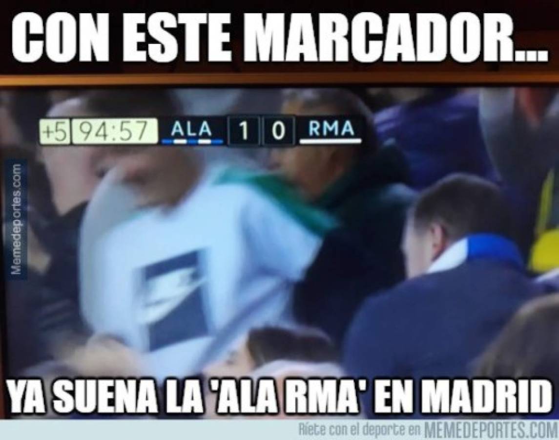 ¡Hasta Cristiano! Despedazan con memes al Real Madrid tras perder contra Alavés