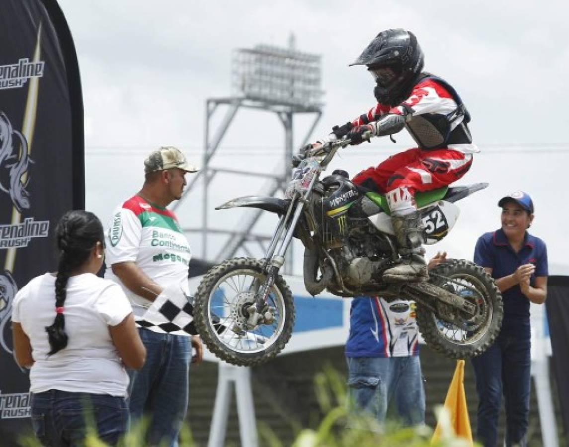 Así se desarrolló el torneo de motocross en San Pedro Sula