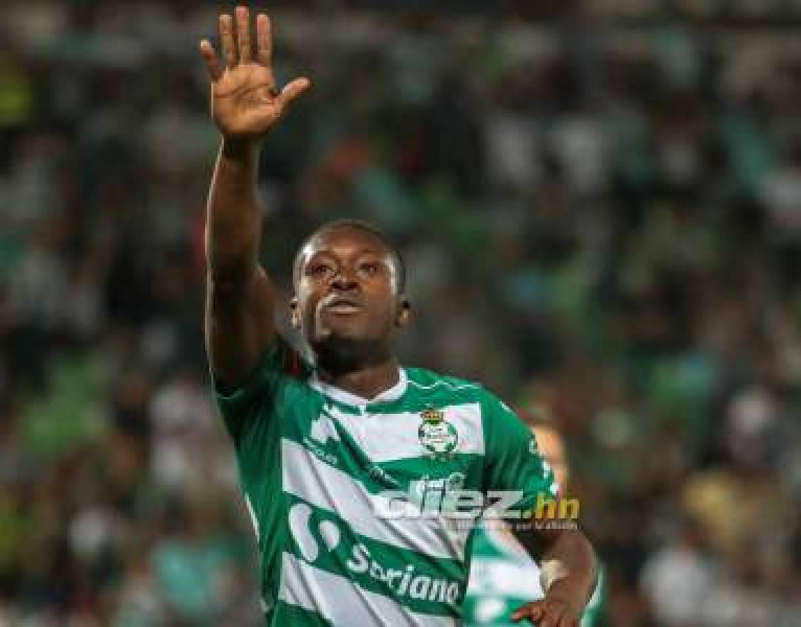 Torreón, Coahuila, 27 de Febrero de 2019. , durante el partido de octavos de final partido de vuelta del torneo CONCACAF Liga de Campeones, entre Club Santos Laguna y Marathon de Honduras, celebrado en Estadio Corona del Territorio Santos Modelo. Foto: Imago7/ Jesus Ruiz