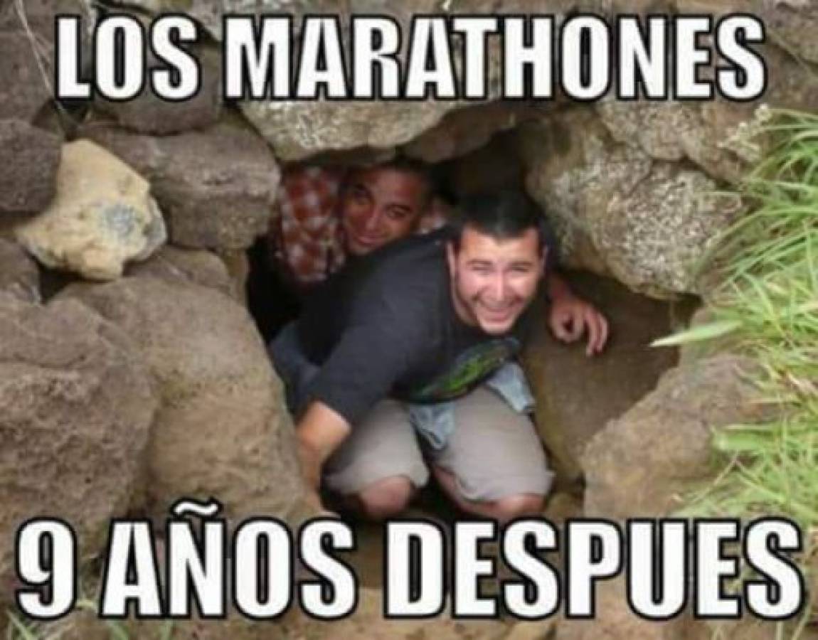 Los divertidos memes previo a la final entre Marathón y Motagua