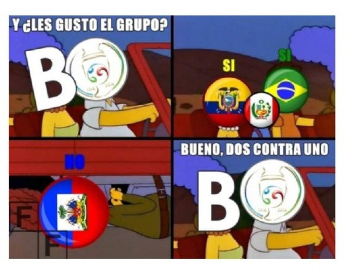 Hasta Honduras sale a relucir en los memes de la Copa América