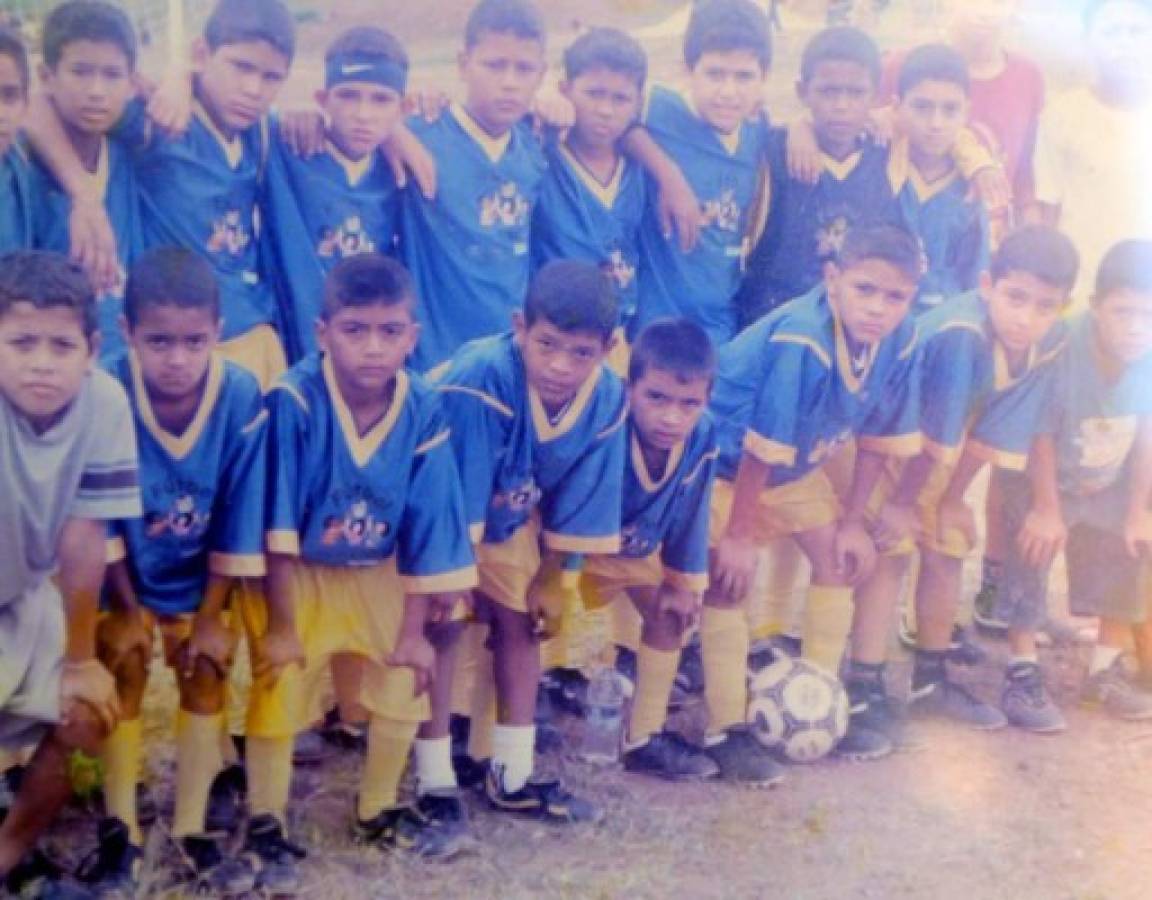 FOTOS: Así se veían los jugadores hondureños cuando eran niños