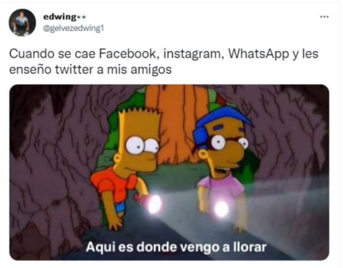 ¡Te vas a morir de risa! Los memes que está dejando la caída mundial de Facebook, Instagram y Whatsapp