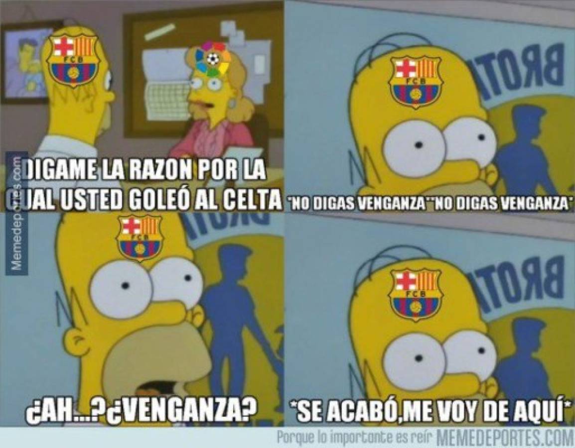 El penal de Messi genera divertidos Memes en el Barcelona-Celta