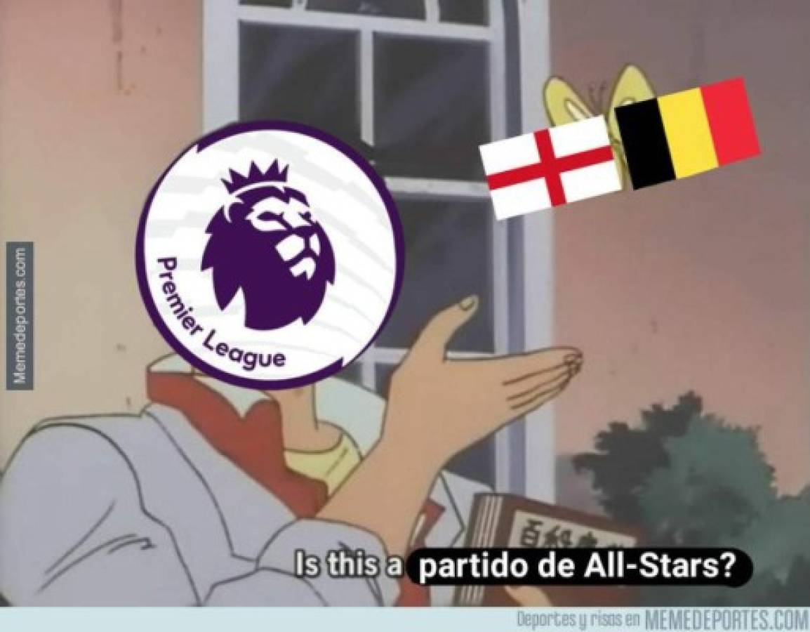 Los crueles memes de la victoria de Bélgica sobre Inglaterra en el Mundial de Rusia