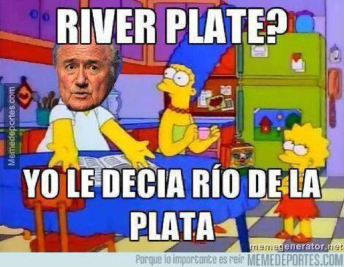 Los memes no perdonaron a Blatter y Platini