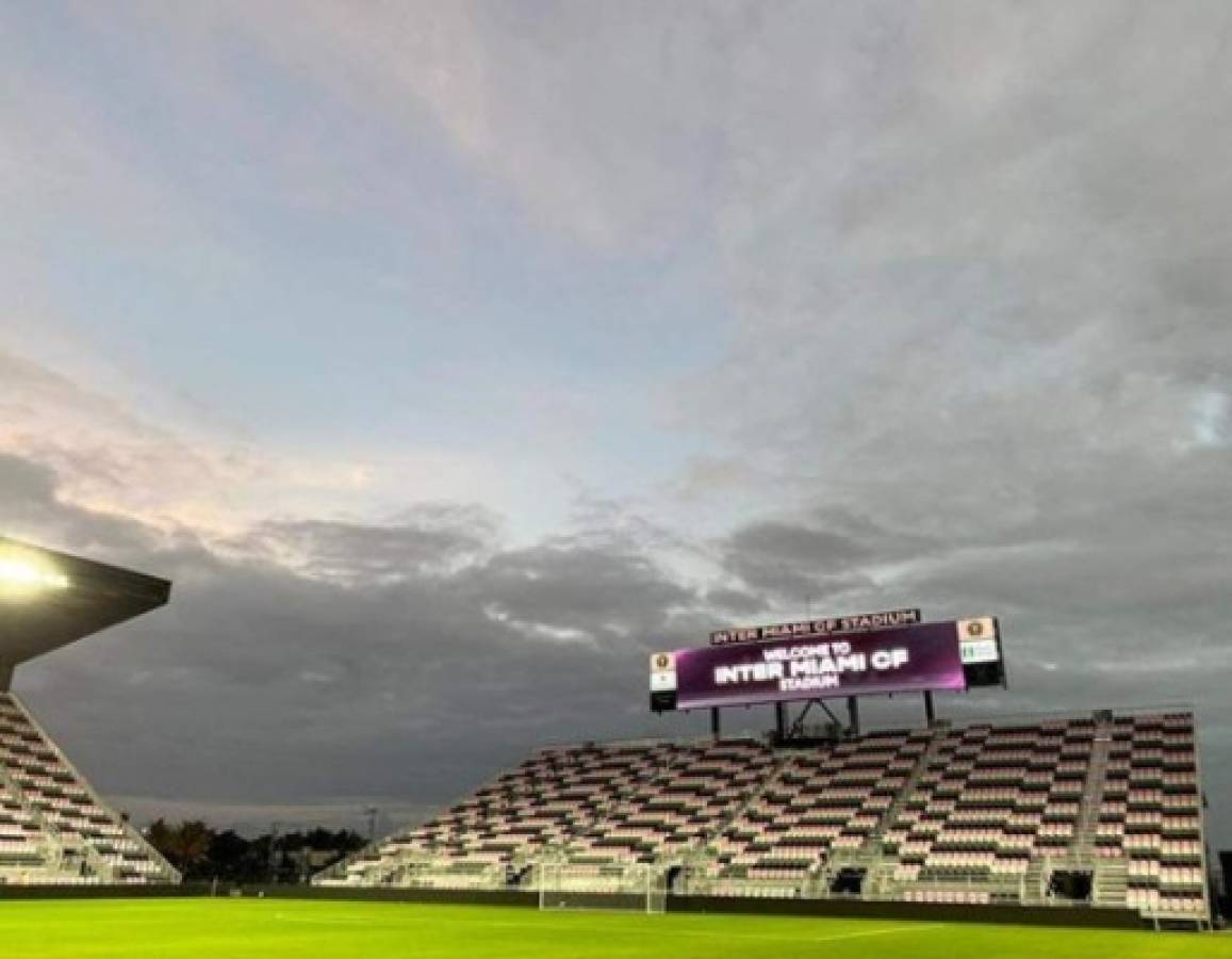 Desde adentro: David Beckham muestra junto a su esposa el nuevo estadio del Inter de Miami