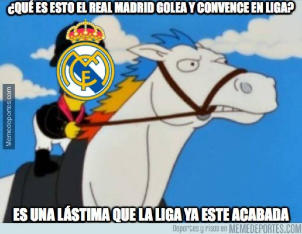 No perdonan: Los divertidos memes de la goleada del Real Madrid ante el Deportivo