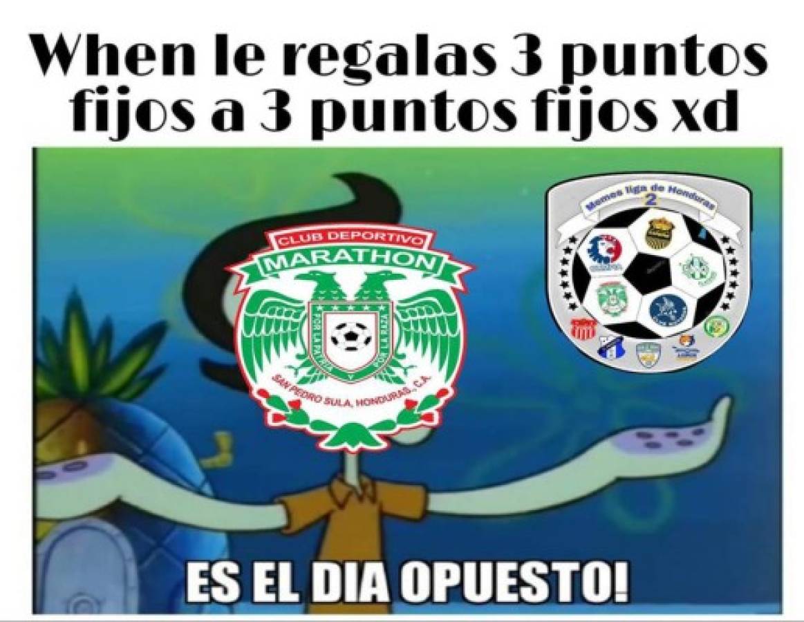 Los crueles memes contra Marathón y Olimpia tras la jornada de Liga Nacional