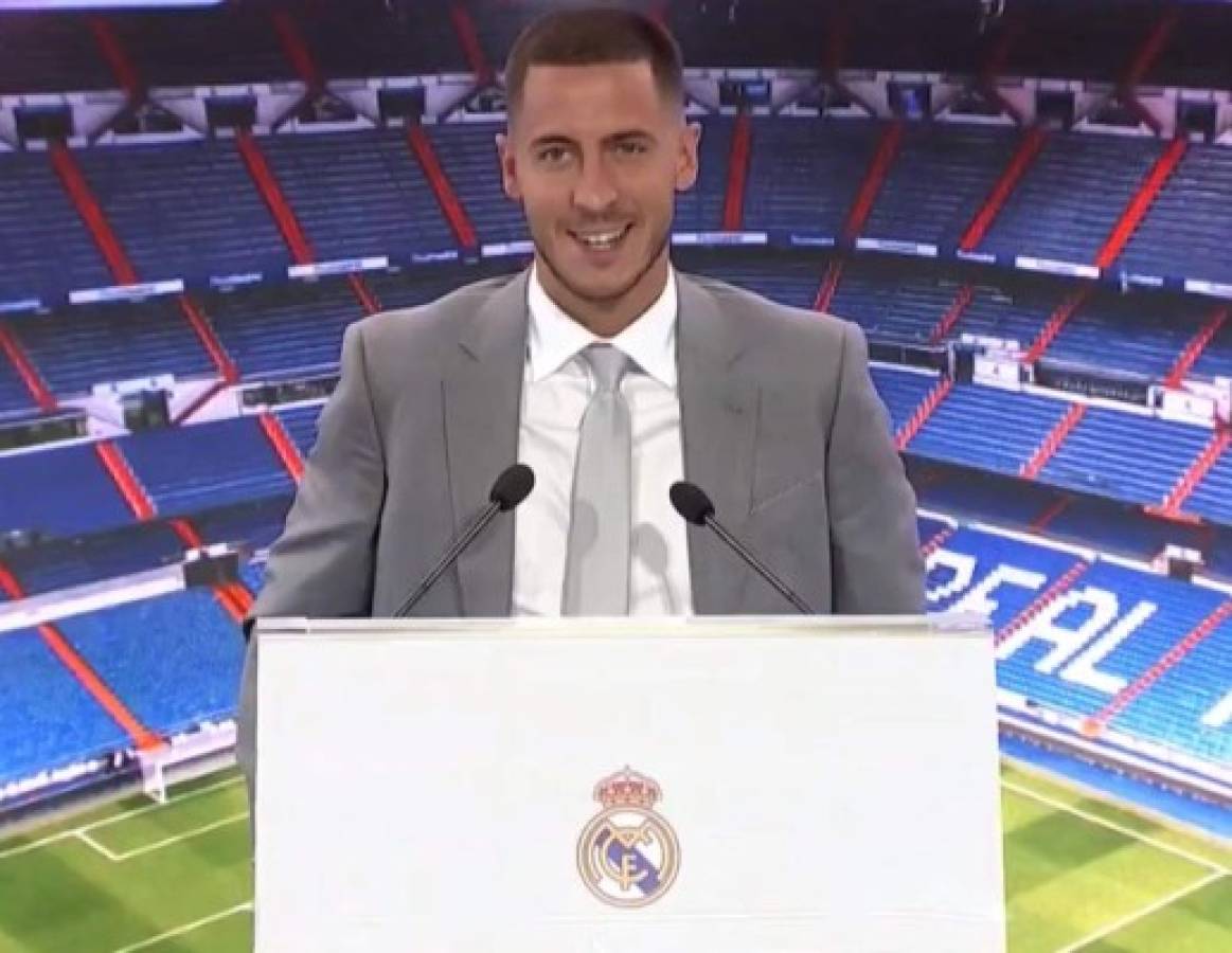 En fotos: Eden Hazard y su primer día como jugador del Real Madrid