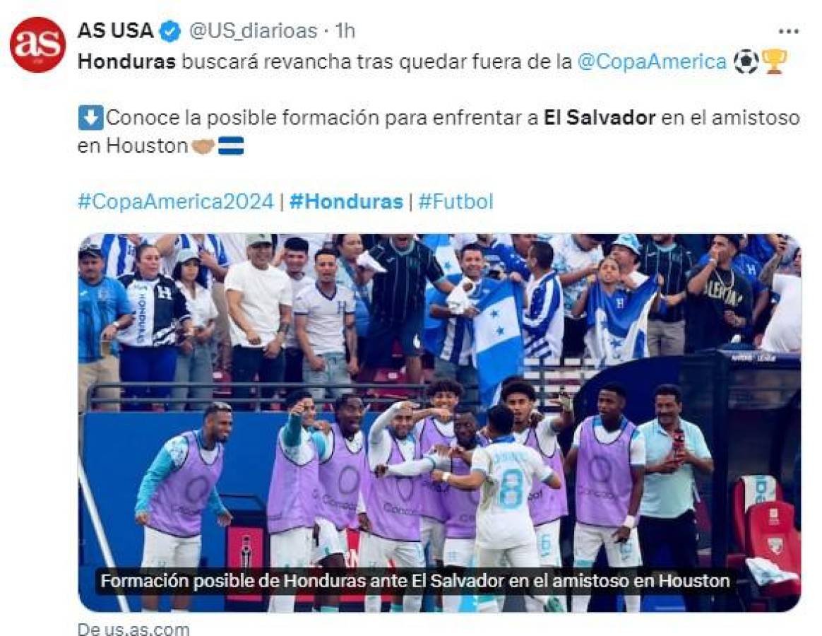 Lo que dice la prensa sobre el Honduras vs El Salvador: “Interesa poco” y “seguirá maquillando su realidad”