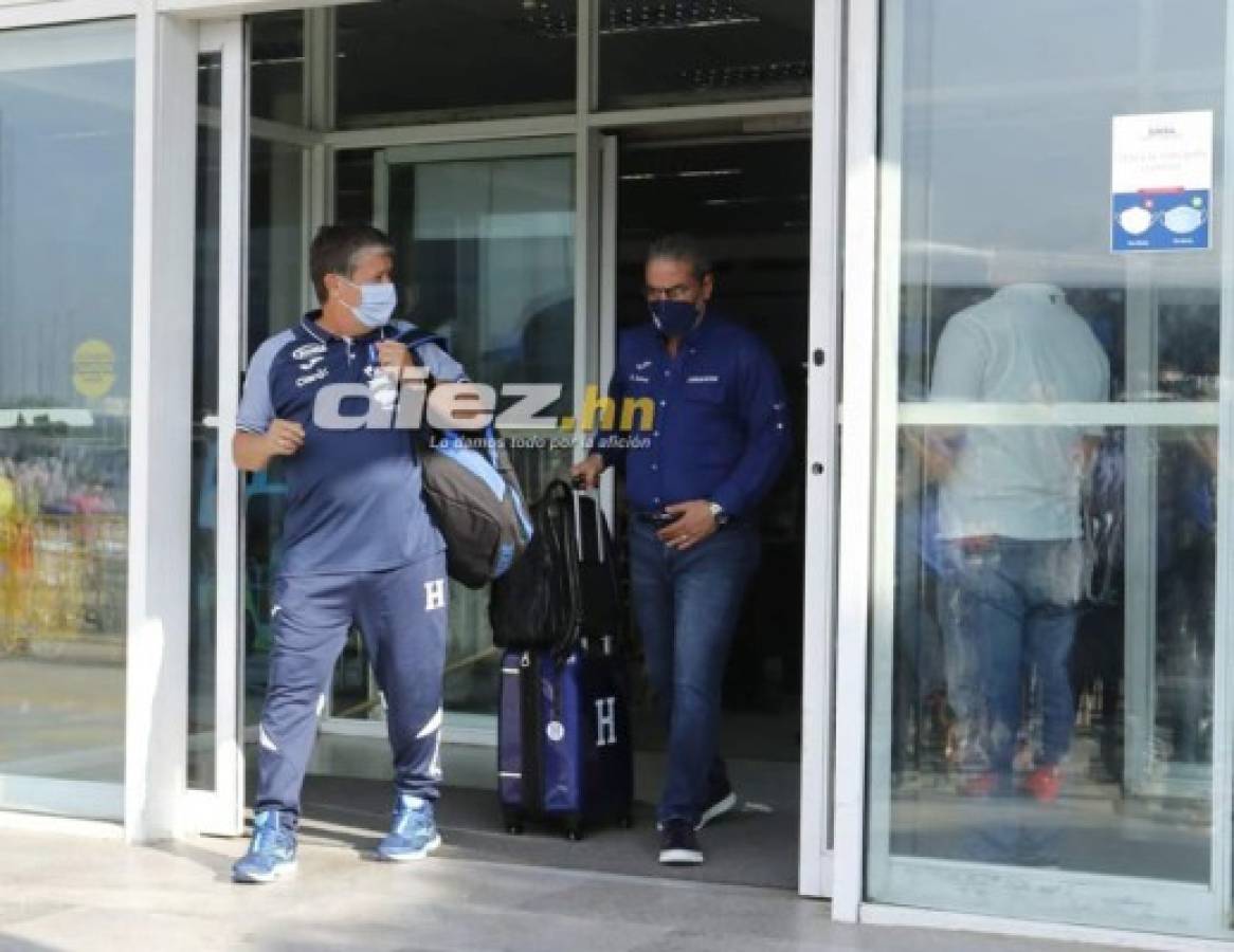 Fotos: Así fue regreso de la Selección de Honduras tras la amarga derrota sufrida en Costa Rica