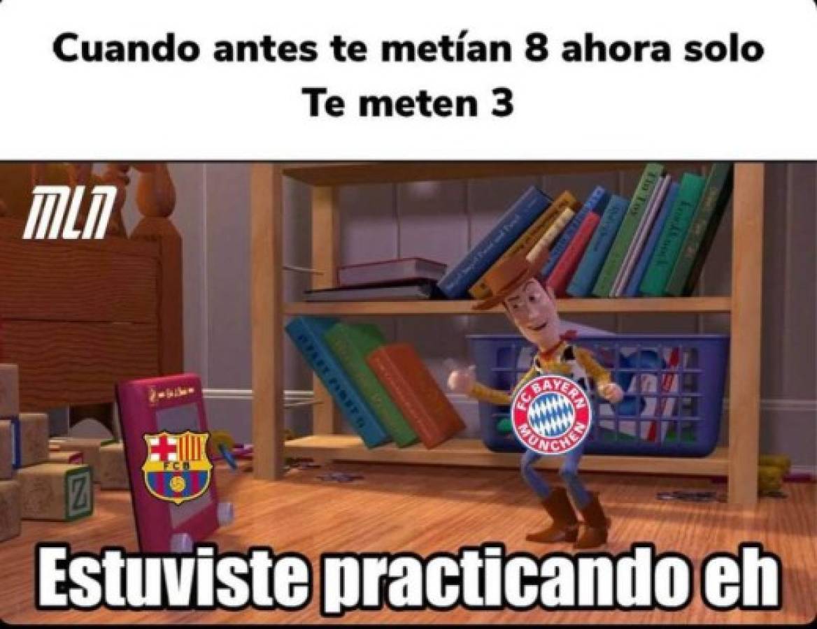 Bayern Munich golea otra vez y los memes destrozan al Barcelona; Cristiano Ronaldo no se salva