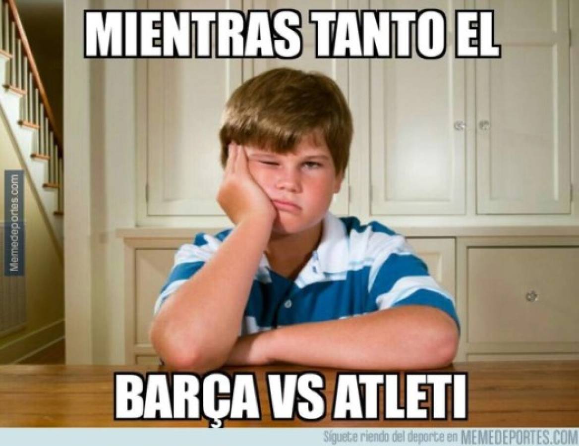 ¡Imperdibles! Los tremendos memes de la victoria del Barça sobre el Atlético
