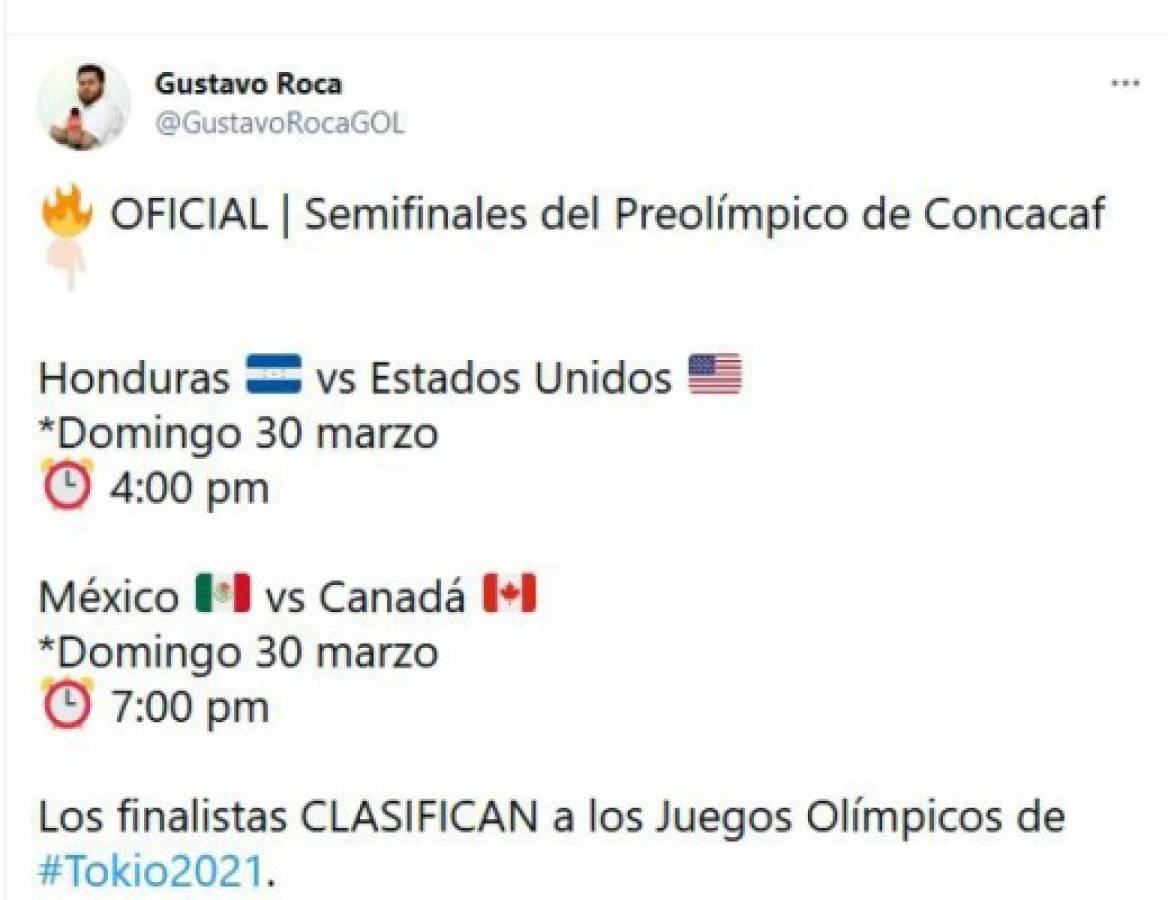 Periodista de ESPN tilda de favoritos a México y Estados Unidos y llama 'flojos' los partidos del Preolímpico