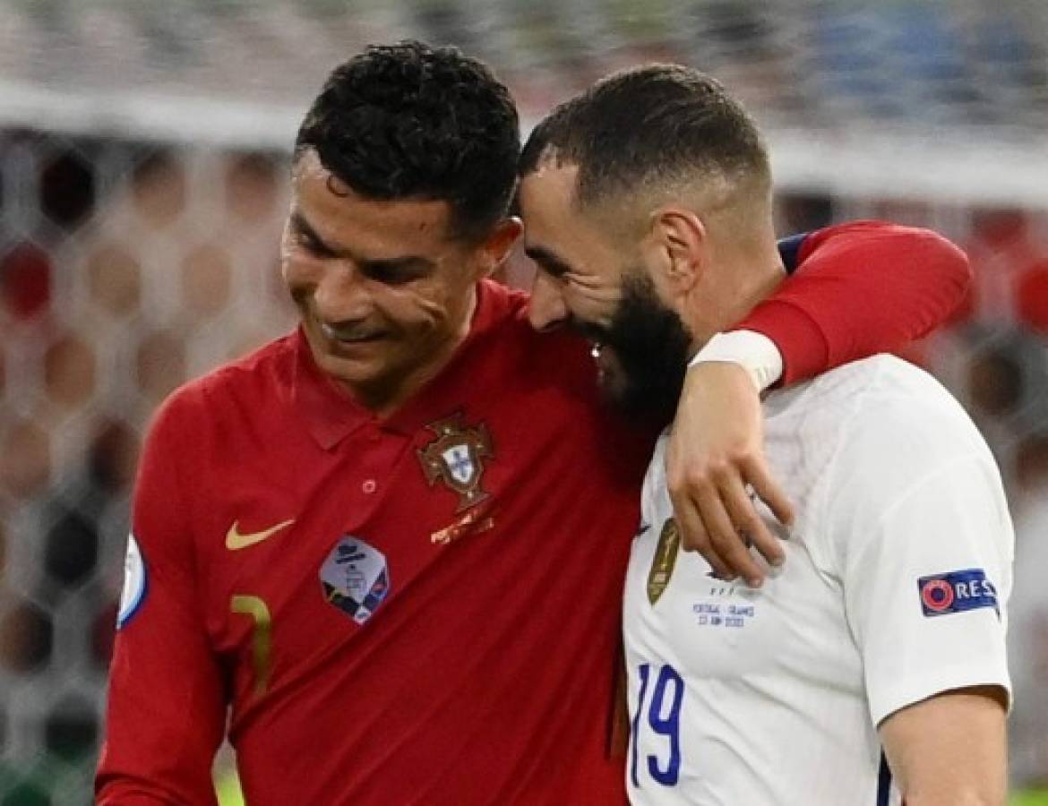 Botellazo de Coca-Cola a Cristiano Ronaldo y la visita especial; Benzema reveló la conversación que tuvieron