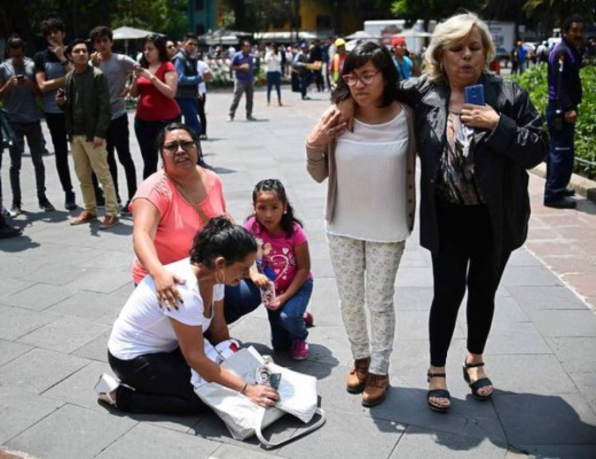 FOTOS: Las impactantes imágenes del terremoto que sacudió México