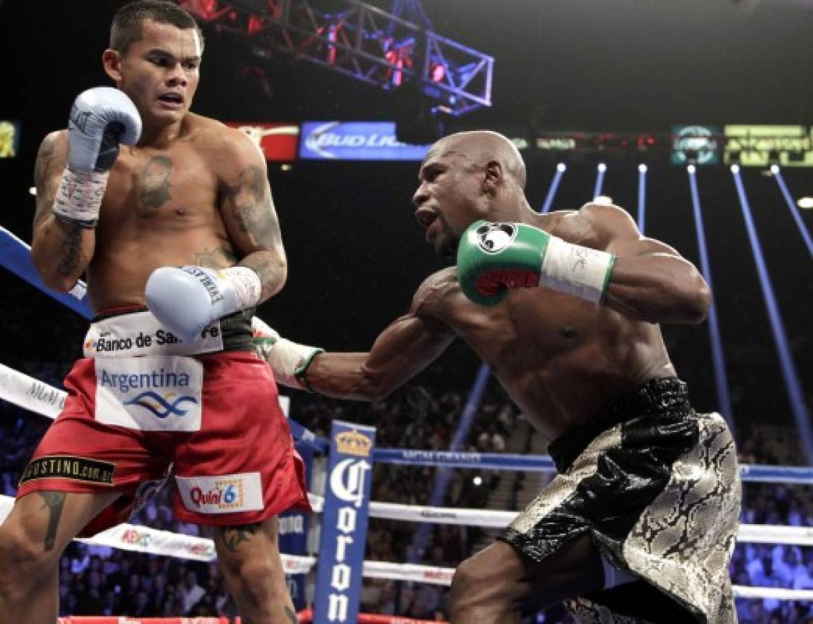 Floyd Mayweather le ganó la revancha en 12 asaltos a Marcos Maidana