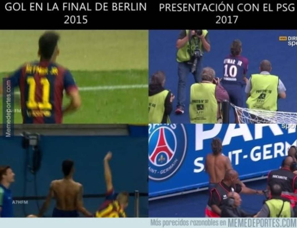 Los mejores memes del sábado con Neymar y el PSG como protagonistas