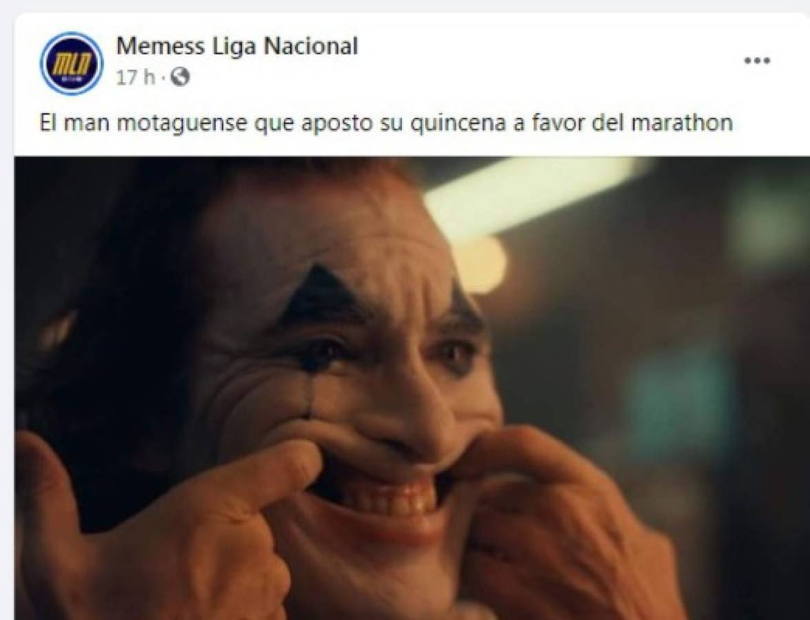 Los otros memes que dejó el título de Olimpia donde destrozan a Marathón y a Motagua