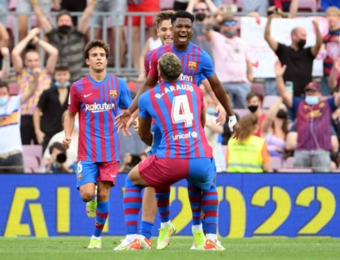 Así fue el regreso de Ansu Fati con Barcelona: Con la 10 de Messi y su gran gesto tras el gol