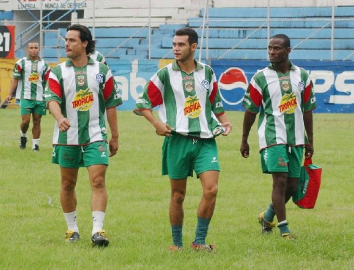 Jugadores que han sudado la camisa de los finalistas Motagua y Marathón