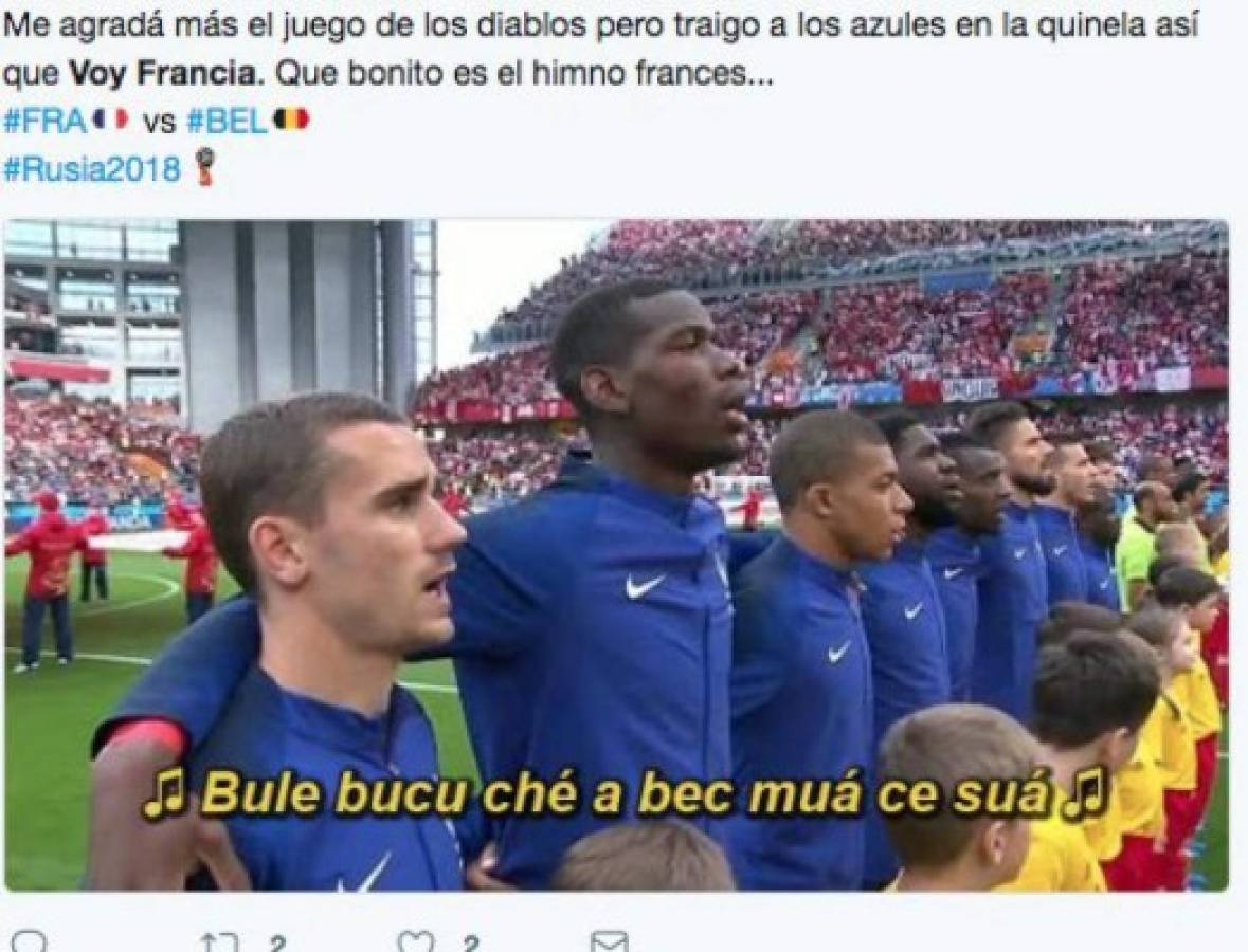 ¡Divertidos! Los memes del Francia-Bélgica dirigidos Mbappé y Henry