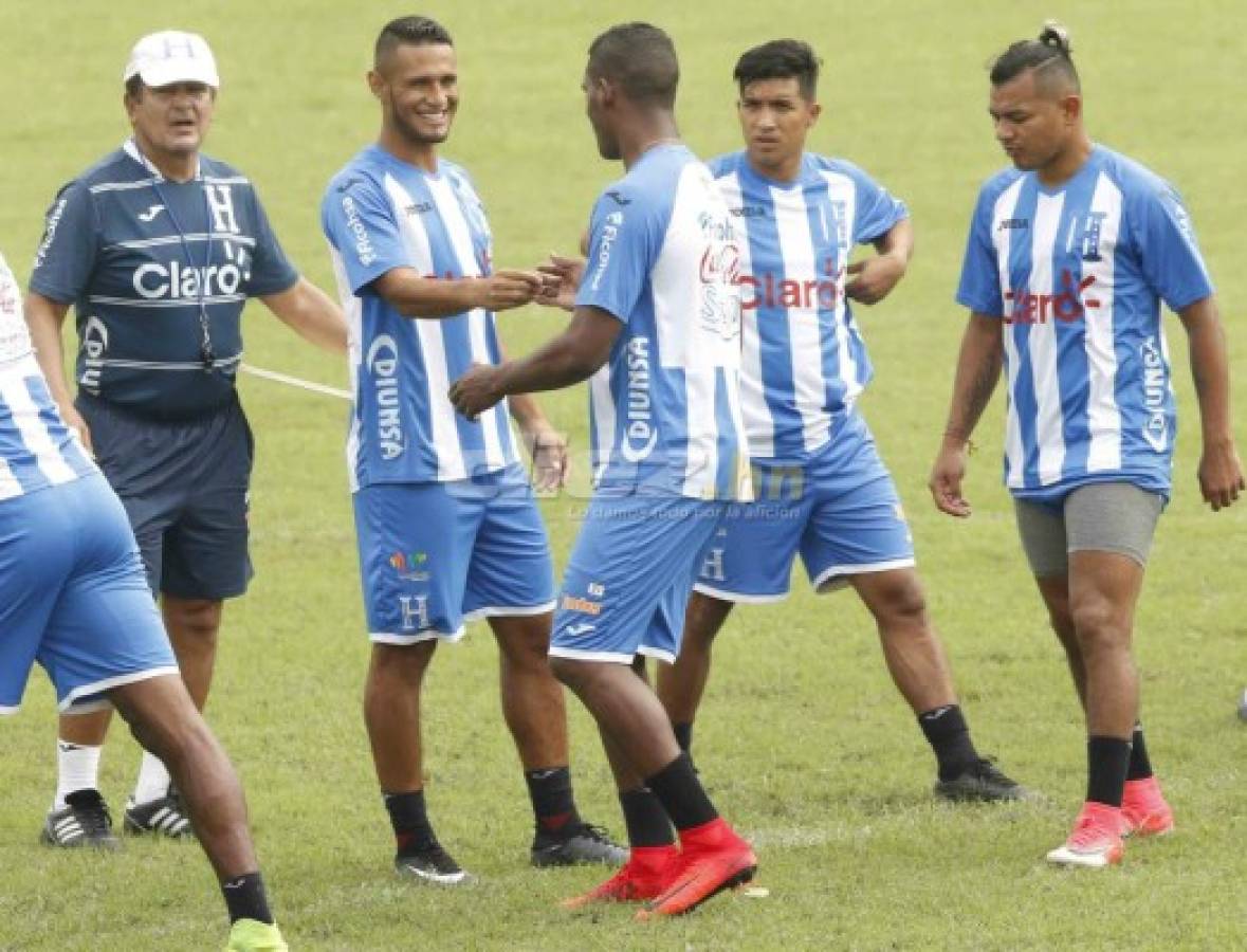 Las visitas sorpresas en el entreno completo de la Selección de Honduras