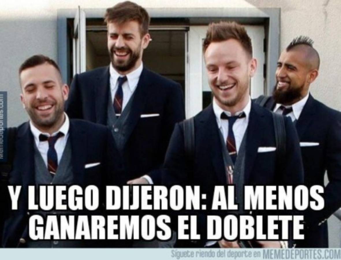 Para morir de risa: Los otros memes que 'matan' al Barcelona tras la final de la Copa del Rey  