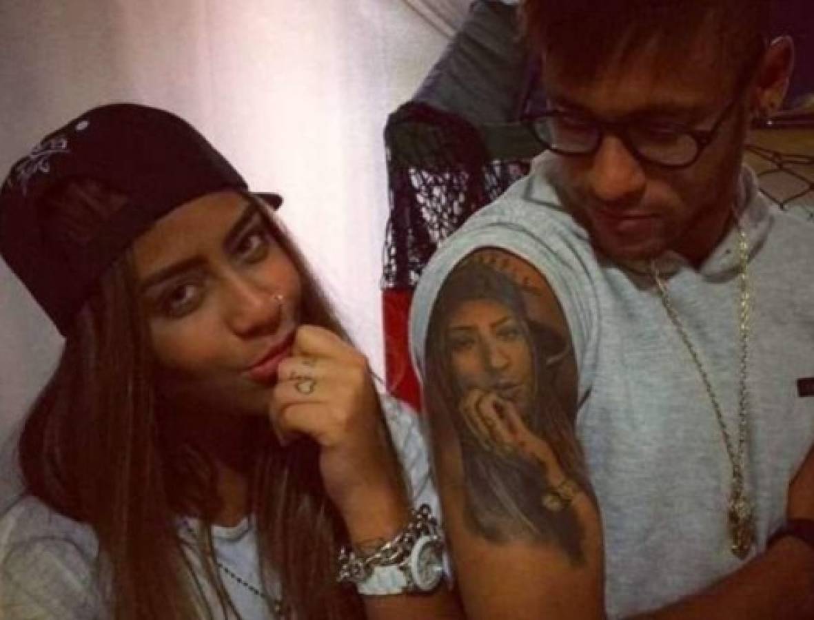 Neymar: El significado de todos sus tatuajes, desde un niño descalzo hasta sus superhéroes favoritos
