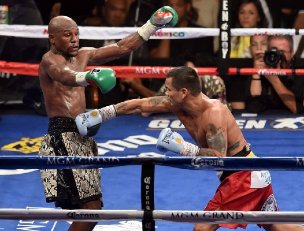 Floyd Mayweather le ganó la revancha en 12 asaltos a Marcos Maidana