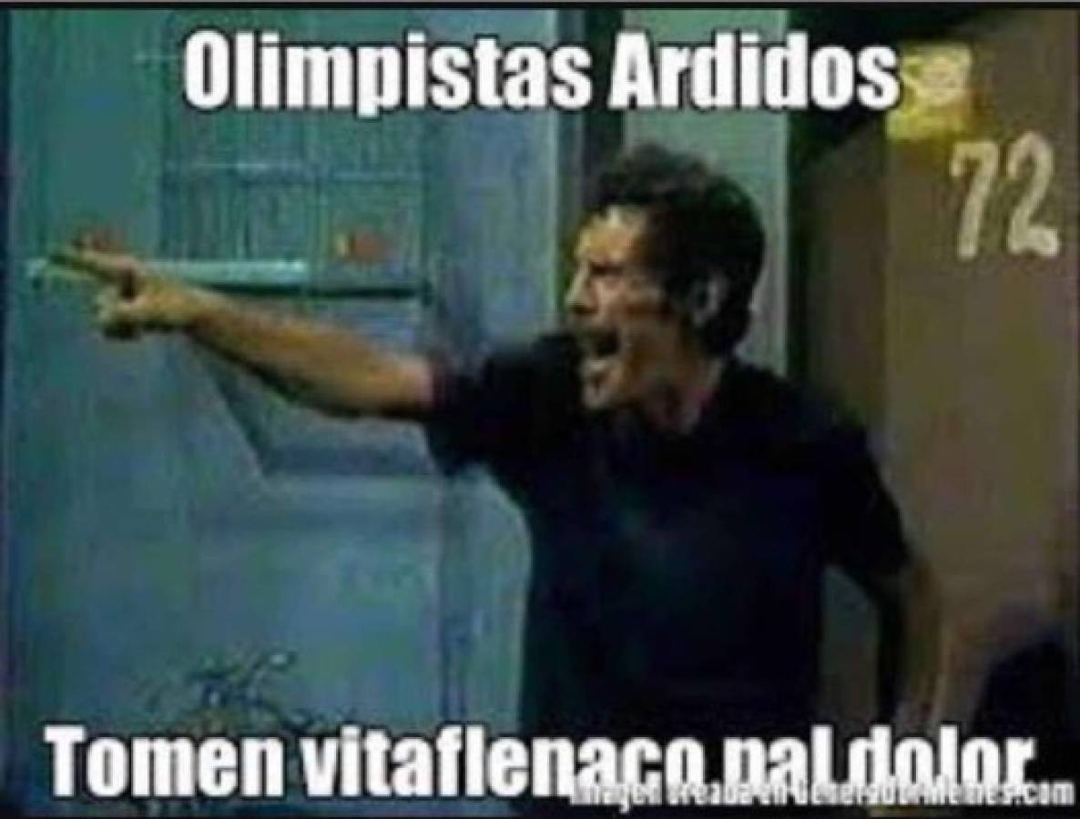 Olimpia cae ante Motagua y es atacado con divertidos memes