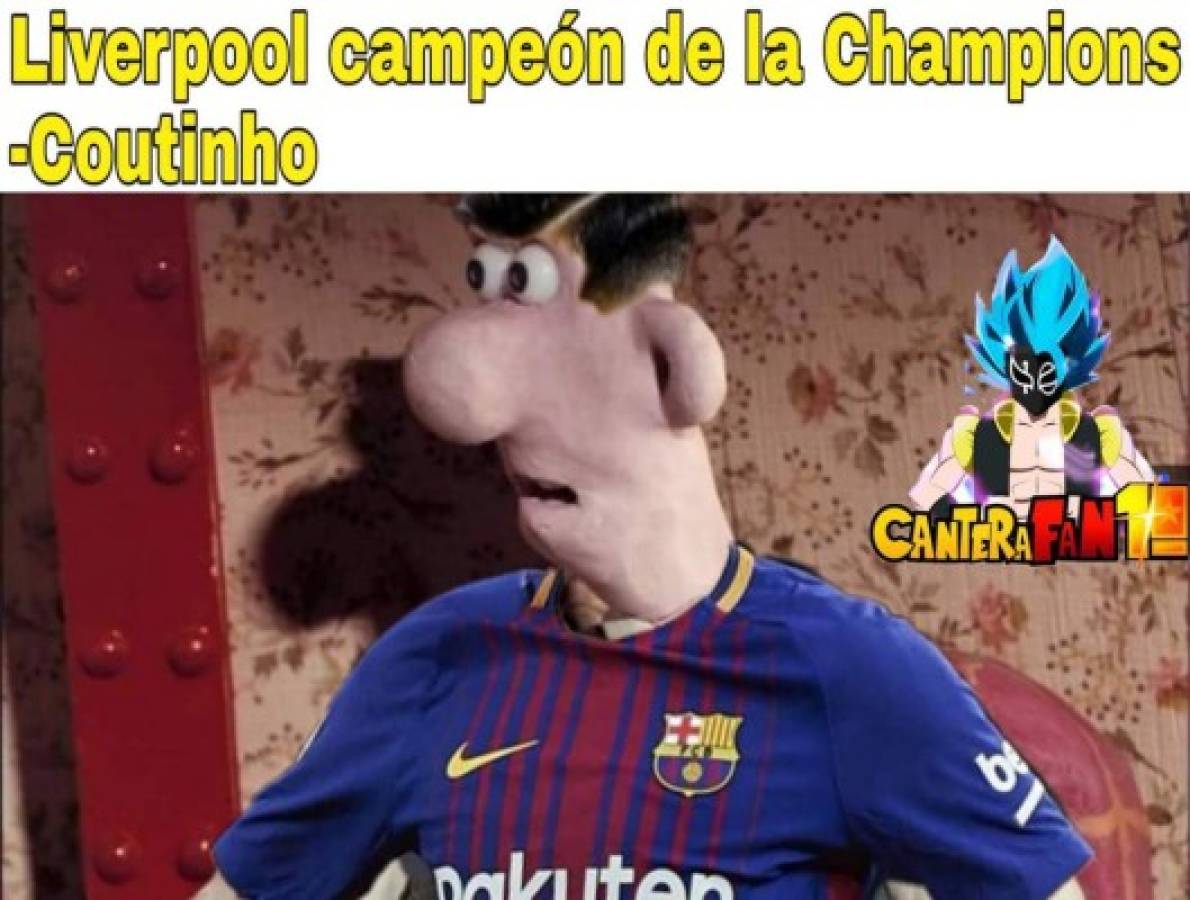 Messi, Barcelona y los memes del Liverpool campeón de la Champions League