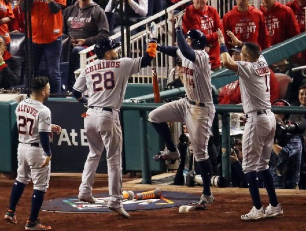 Astros de Houston derrotan a Nacionales y están de regreso en la Serie Mundial