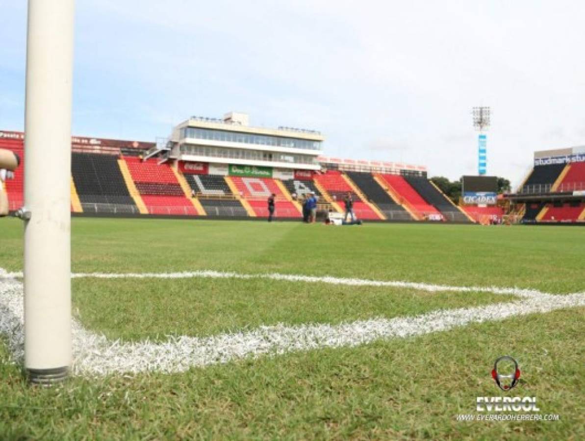 ¡ESPECTACULAR! Así quedó la cancha del estadio Alejandro Morera Soto tras remodelación