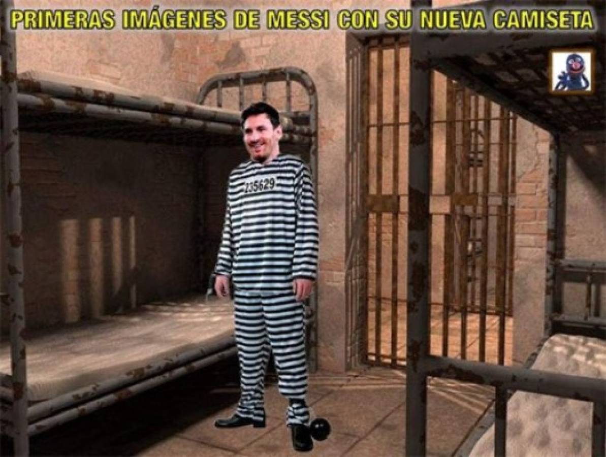 Messi, atacado con duros memes después de ser condenado a prisión