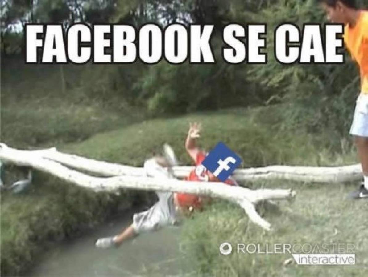 Los divertidos memes que dejó la caída de Facebook