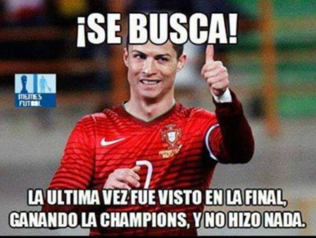 ¿Es esto lo peor que le podía pasar a Cristiano Ronaldo? Tremendos memes en su contra