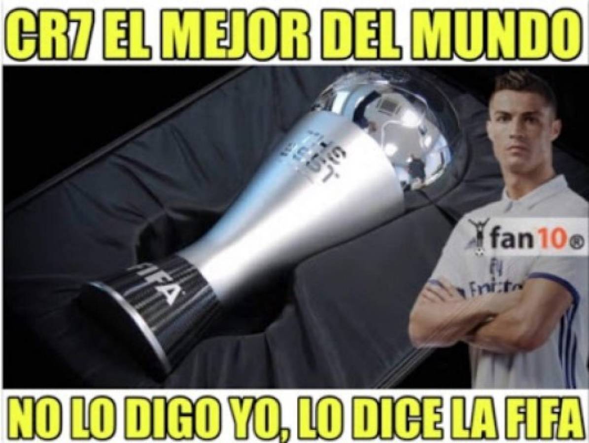 ¡Pobre Messi! Los tremendos memes que dejó los Premios 'The Best' 2017