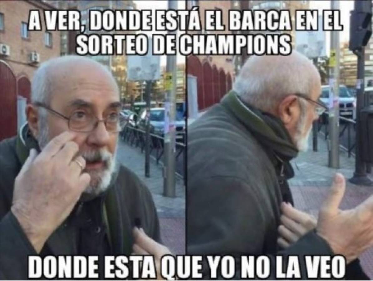 ¡Destrozan al Barça! Los divertidos memes que dejó el sorteo de las semifinales de Champions