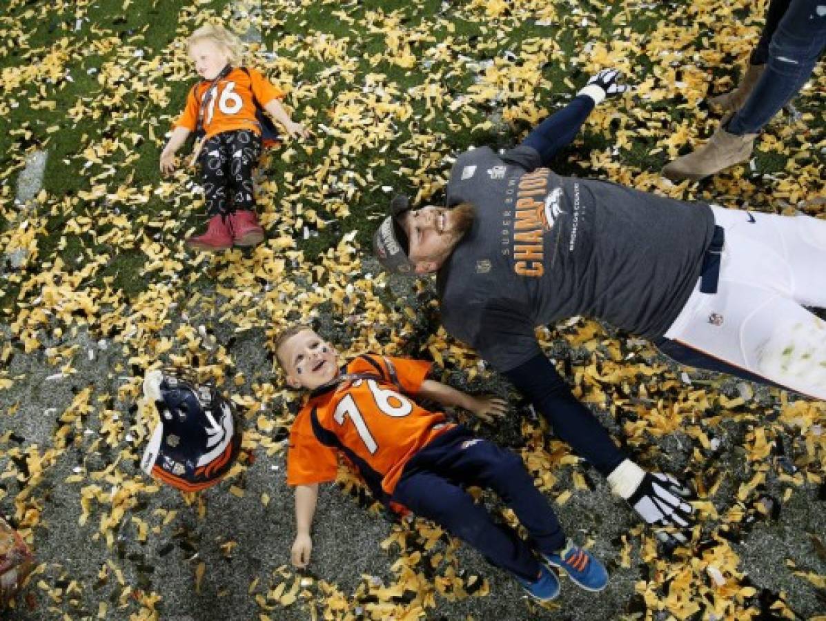 Así celebraron los Broncos de Denver su título de Super Bowl