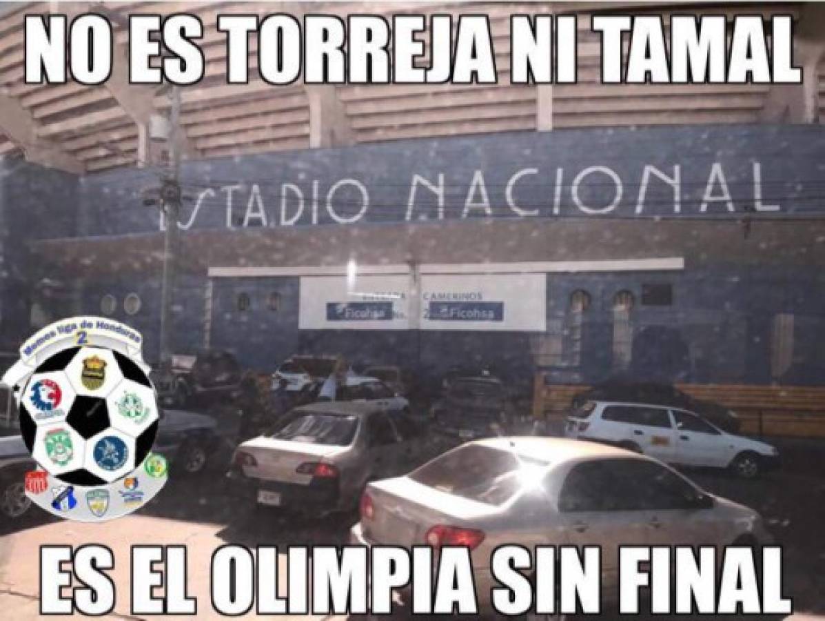 Crueles memes: Calientan la semifinal de vuelta entre Olimpia y Real España en redes