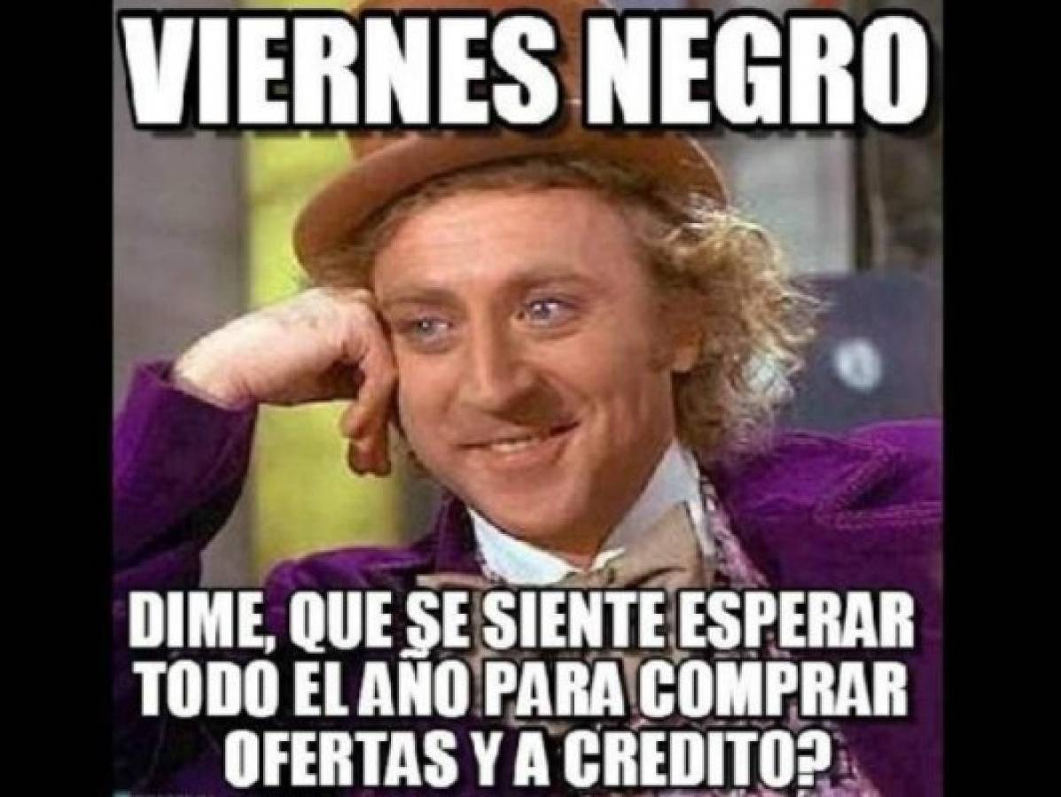 ¡Estos son los divertidísimos memes que deja el Black Friday!