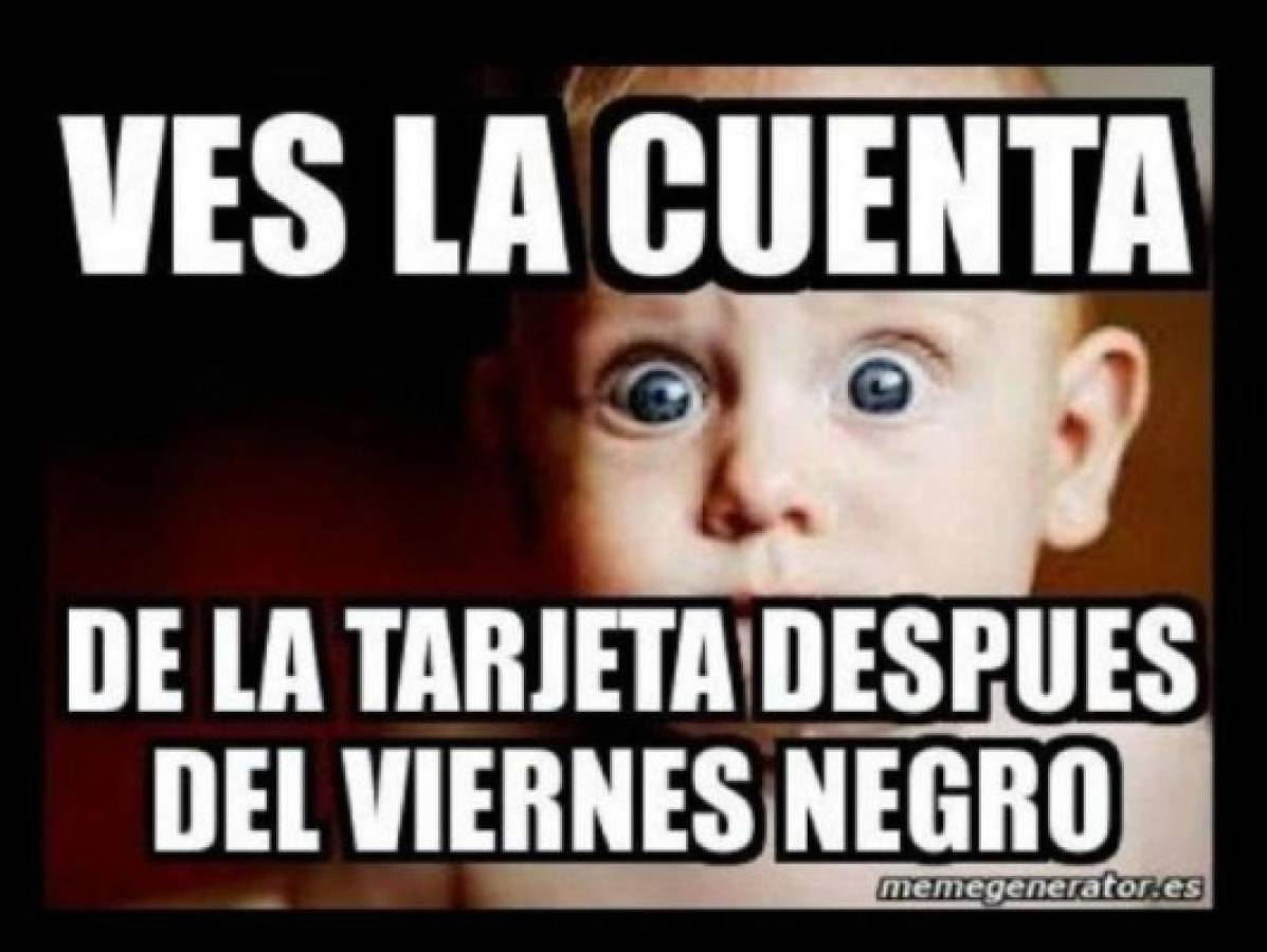 ¡Estos son los divertidísimos memes que deja el Black Friday!