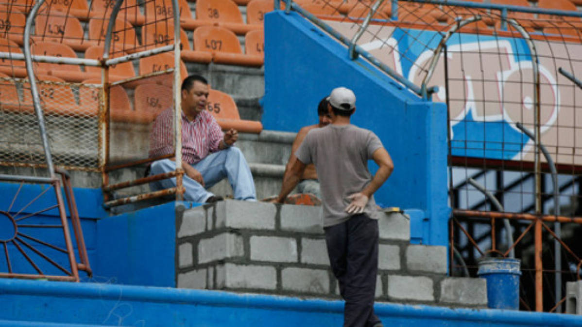 Así luce el Olímpico para la eliminatoria