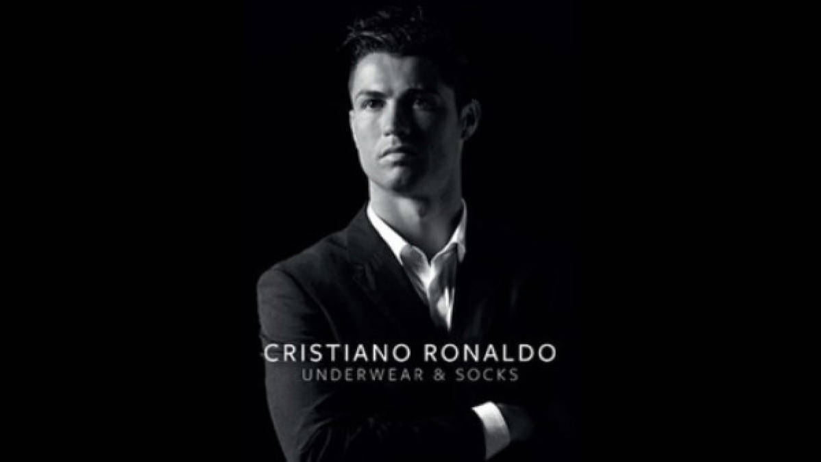 Cristiano Ronaldo lanzó su línea de calzoncillos y calcetines